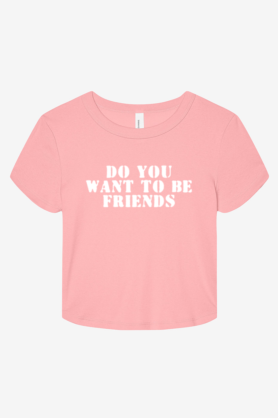 Do You Want to Be Friends Baby Tee