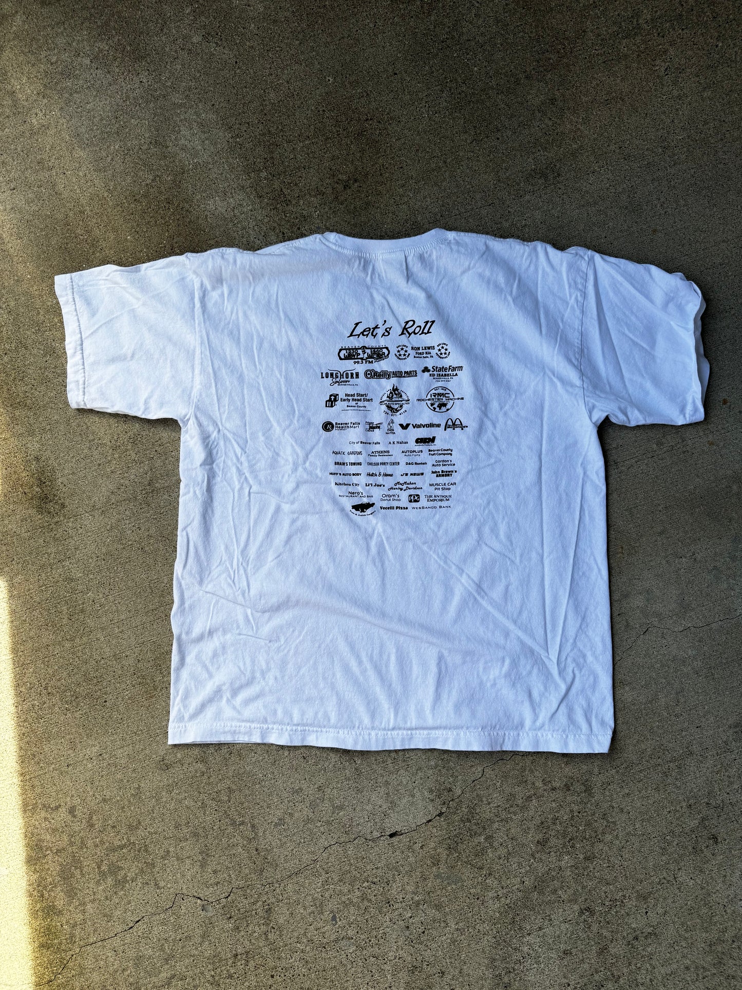 30th Annual Beaver Falls Car Crawl in Memoriam of 9/11 T Shirt