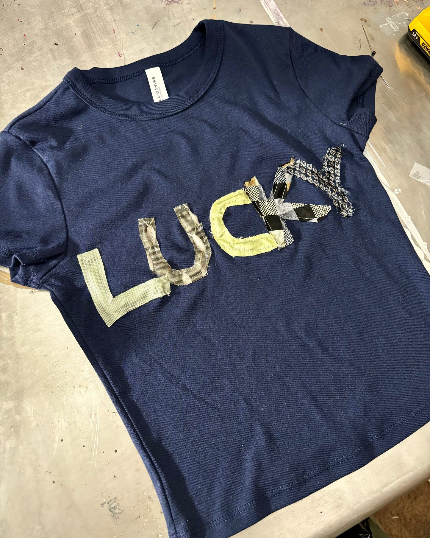 "Lucky" Baby Tee- Small